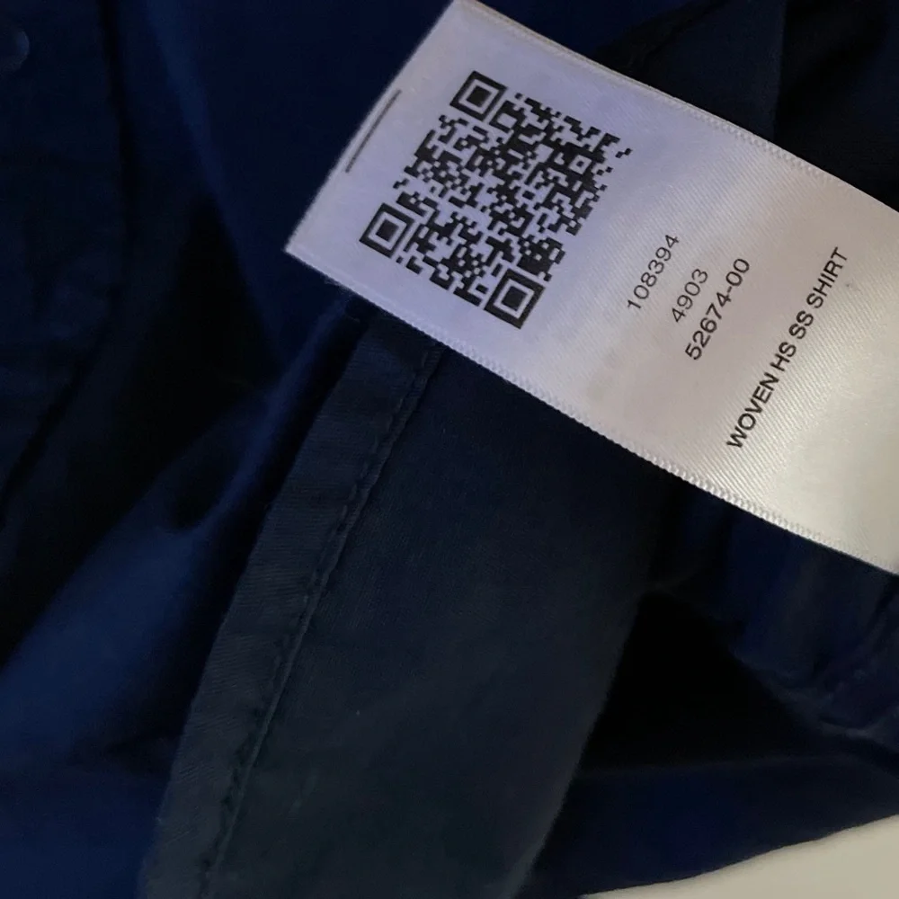 True Religion Dark Blue Casual Button Down Shirt Western Casual Cotton